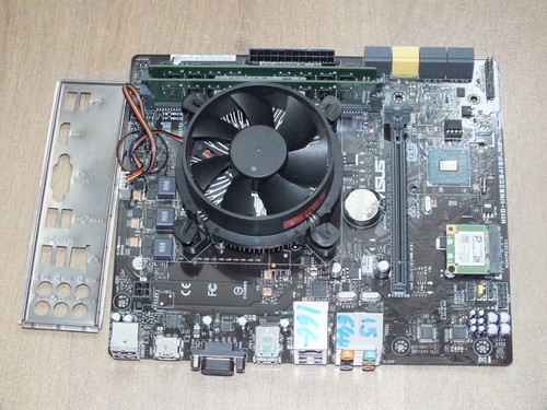 Carte Mère ASUS H110-I/M32CD4/DP_MB + CPU Core i5-6400 + 16 GB RAM DDR4