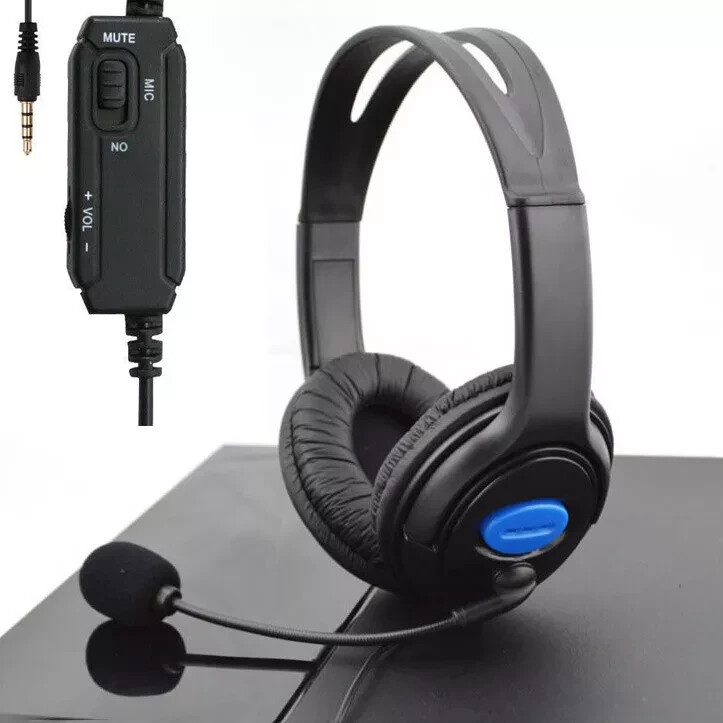 Audifonos Gamer con Microfono Para PS4 PC Conector mm Auriculares con  Cable