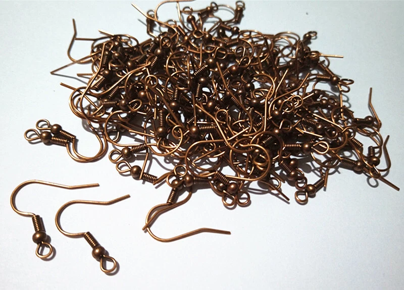 offerta! 50 coppie di monachelle colore rame 18x19mm nickel free