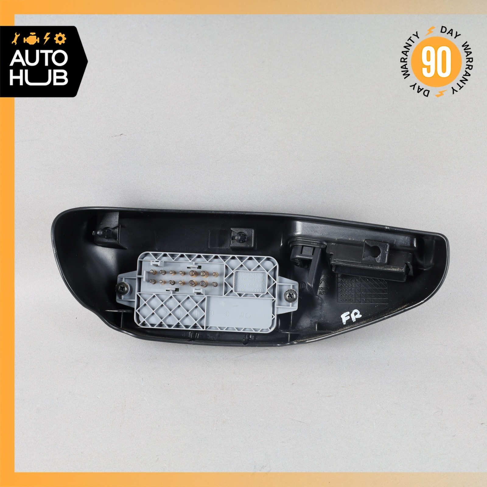 02-07 Maserati Coupe 4200 M138 Front Right Seat Control Memory Switch Cover OEM