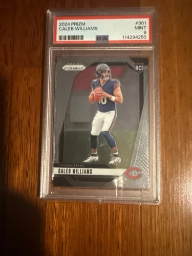 2024 Panini Prizm - Rookies Caleb Williams #301 (RC) PSA 9