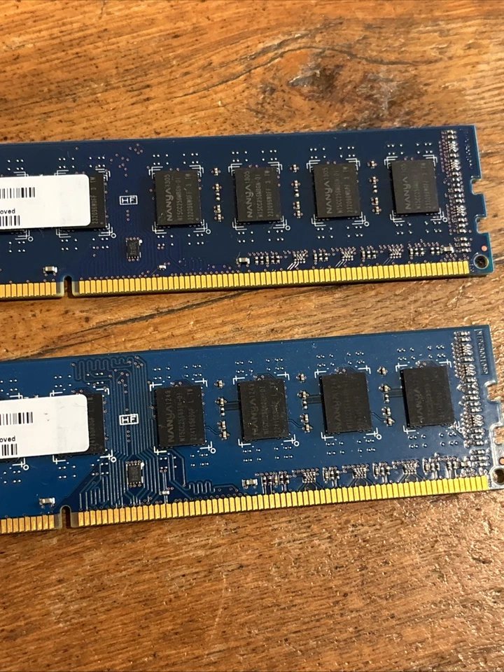 2 pack Nanya NT4GC64B8HG0NF-DI 4GB 2Rx8 PC3-12800U RAM two lot PC memory windows - Image 3 of 4