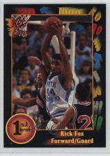 1992 Wild Card Collegiate Rick Fox #19 1oa8
