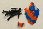 G.I. GI JOE gijoe ALLEY VIPER WEAPONS PARTS LOT #4 shield gun visor FREE SHIP