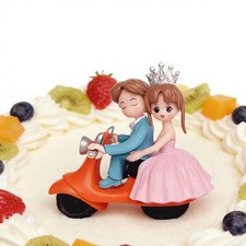 Bride Groom Model Wedding Cake Topper for Parties Anniversaries Wedding Gift