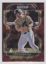 2022 Panini Prizm Draft Picks Burgundy Cracked Ice 23/23 Kevin Parada #PDP11 2p7