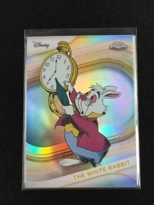 2025 Topps Chrome Disney #180 The White Rabbit Refractor