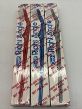 3- Vintage Oral-B right angle toothbrush USA Adult NOS Dentist Version
