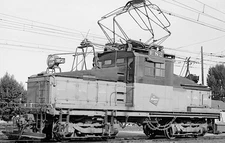 Milwaukee Road ES-2 Class E-82 steeplecab Deer Lodge, MT 1969 8 x 10 Photo
