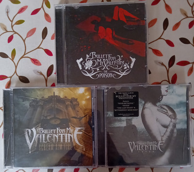 Bullet for My Valentine CD Job lot x3 Poison Fever Scream Aim Fire Heavy Metal E