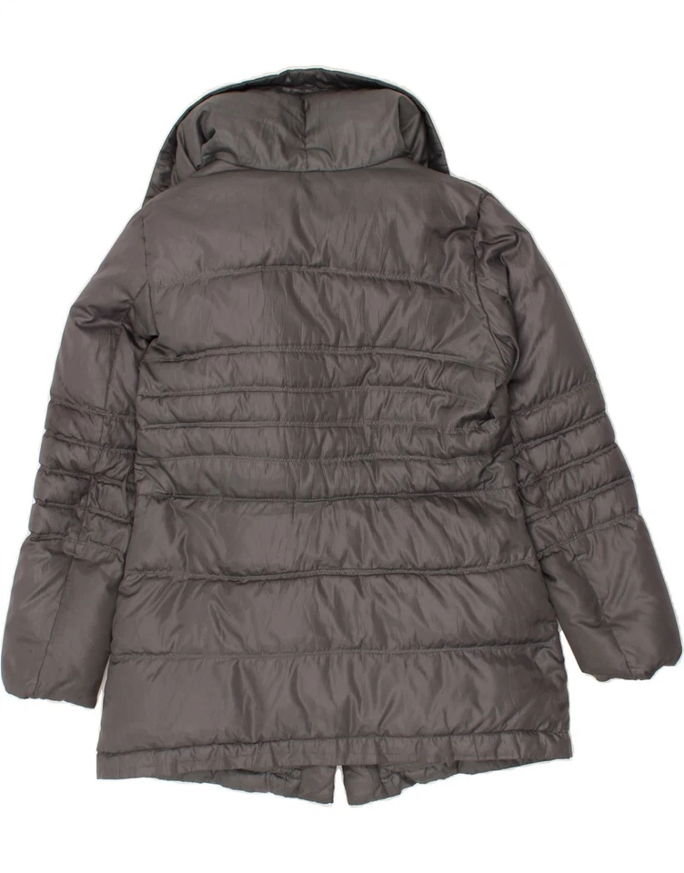 Abrigo acolchado TRUSSARDI para mujer IT 46 grande gris BJ10 Foto 2 de 4