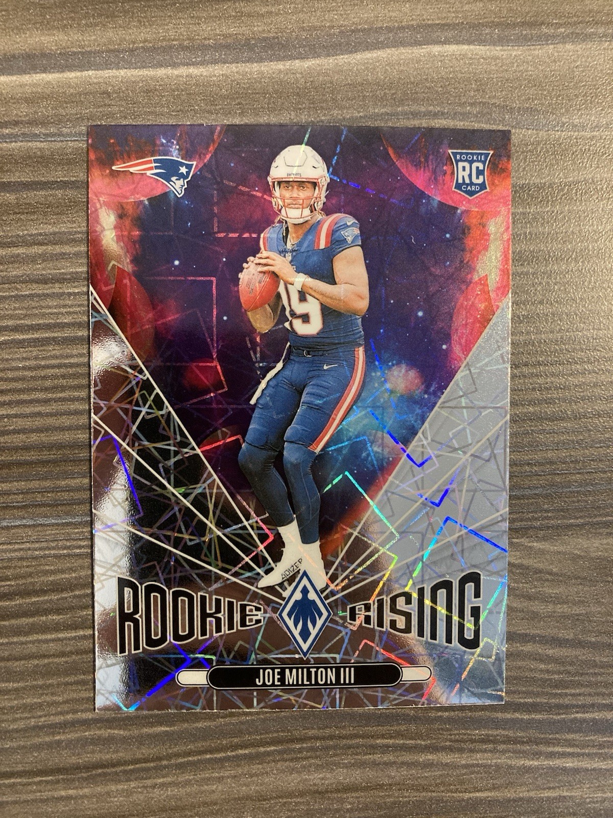 2024 Panini Phoenix - Rookie Rising Joe Milton III #RR-JMN Lazer (RC)