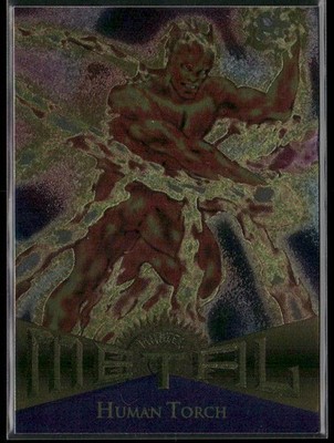 1995 Metal Marvel #32 Human Torch