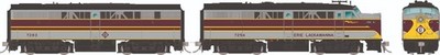 Rapido Trains 037547 HO EL ALCo FA-1 + FB-1 Diesel Locomotive #7254 + #7263