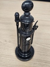 Radio ancienne vintage rétro pompe à gaz décor collectionneur objet original