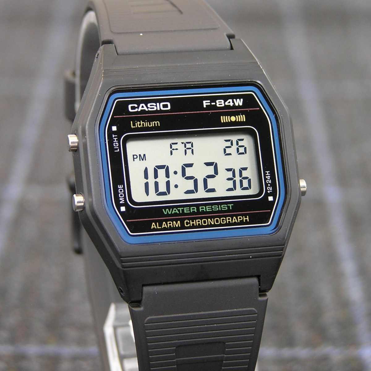 UK STOCK CASIO F-84W-1QJH Japan Exclusive Digital Watch Classic