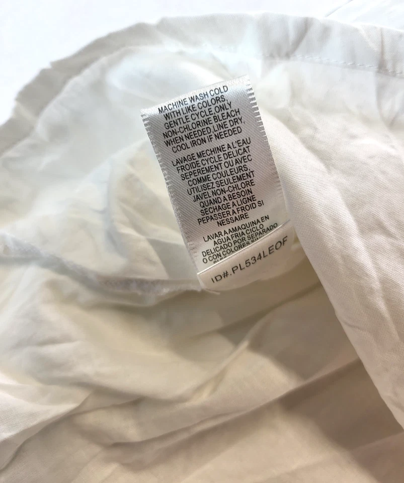 Vestido To The Max Blanco Negro Hombro Descubierto Correa de Espagueti Campesino Sol Talla 8 Foto 4 de 4