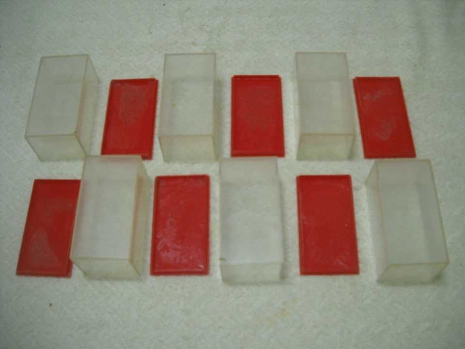 Lotto 6 box in plastica per automodelli scala 1/66 o 1/72 - Immagine 3 di 4