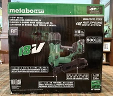 Metabo HPT NV1845DA Coil Roofing Nailer 1-3/4" - Brand New - Cordless - 