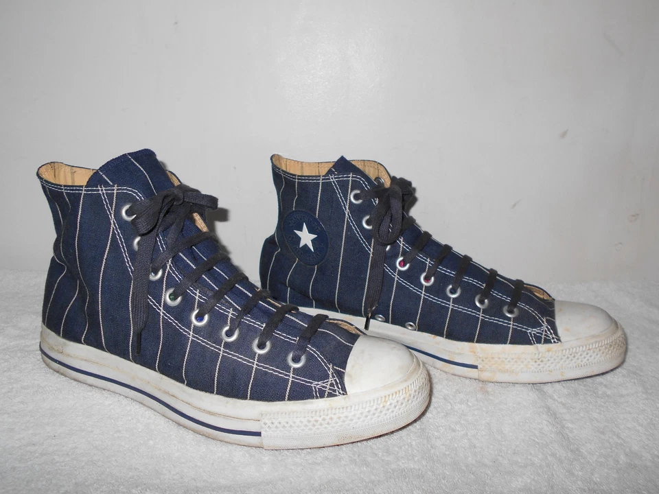 Converse X John Varvatos 2007 azul denim para hombre EE. UU. 11 ZAPATOS CHUCK TAYLORS       Foto 3 de 4