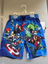 Marvel Swim Trunks Kids Size 5/6