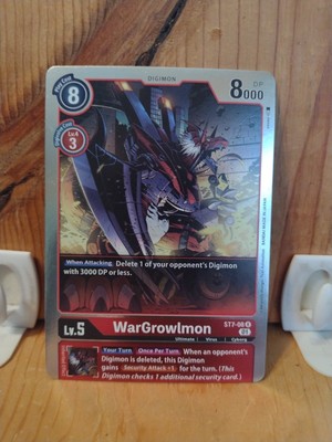 Digimon: WarGrowlmon  ST7-08 R. Rare