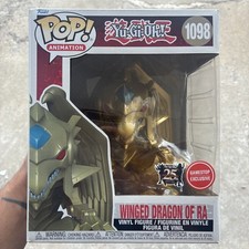 Funko Pop :Yu-Gi-Oh - Winged Dragon of Ra Metallic GameStop Exclusive 1098