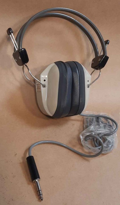 Vintage Headphones Kalimar-Tronics model T850 Stereo/Mono wired 1970s