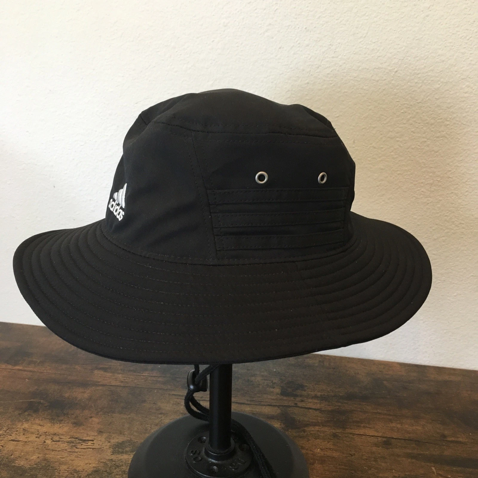 Aeroready Black Bucket Hat Moisture Wicking Unisex