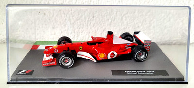 FORMEL 1  1:43 M. SCHUMACHER  FERRARI F2002  WORLD CHAMPION 2002 F1  COLLECTION