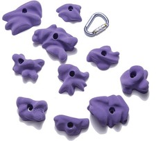 Groperz Keystone 5 Climbing Hand Holds Set - Durable Polyurethane, Indoor