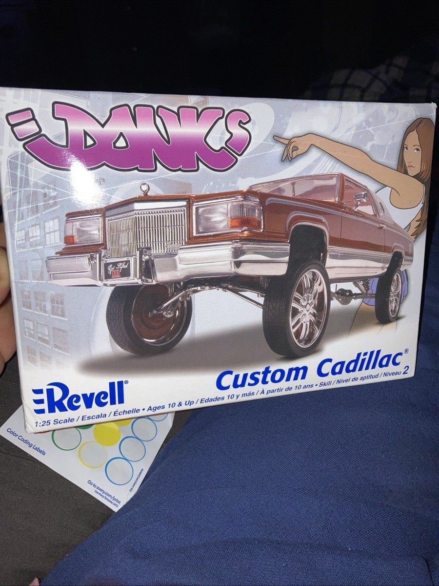 Revell Custom Cadillac Lowrider 1:25 Scale Model Kit | eBay