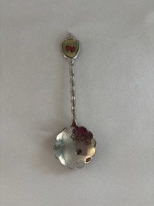 Vintage Georgia Souvenir Spoon - Ruffled Spoon