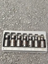 Snap On Tools USA 3/8 Drive Metric Low Profile Impact Swivel Socket Set 207RIPFM