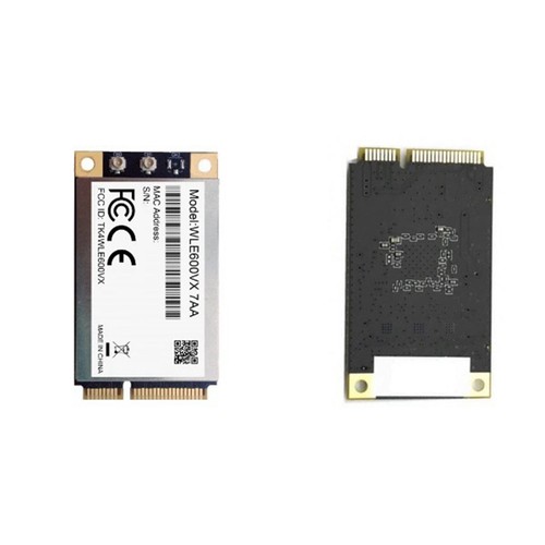 Carte PCI Express MIMO 2x2 11230 WLE600VX double bande 2,4 GHz 5 GHz 802.11ac/Abgn - Photo 4/8