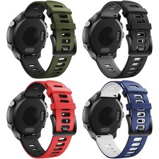 NotoCity 20mm Silicone Watch Bands for Vivoactive 5 3 Galaxy Watch 4 5 Active 2