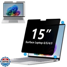 Adeway Privacy Screen Protector for Surface Laptop 6/5/4/3 15 Inc