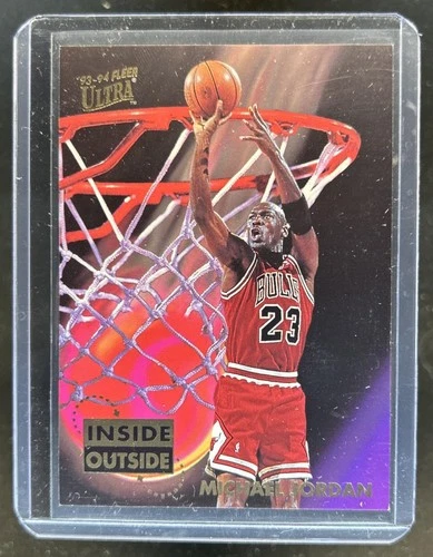 1993-94 Fleer Ultra Michael Jordan Inside Outside #4 Bulls
