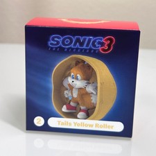 McDonald's Sonic the Hedgehog 3 Happy Meal Toy 2 Tails Yellow Roller