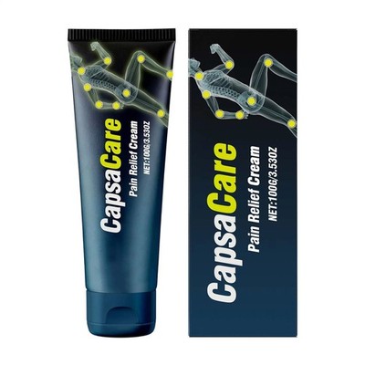 CapsaCare Neuropathy Massage Cream for Soothing Nerve Pain Relief, 100g Jar