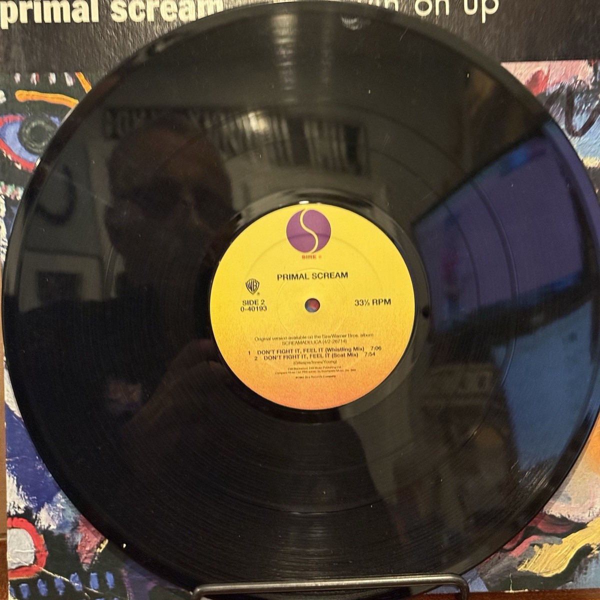 ■PRIMAL SCREAM 　7inch vinyl 限定サイン入り □PRIMAL SCREAM 7inch vinyl 限定サイン入り（オルタナ