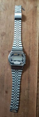 ORIUS QUARTZ UHR, SCHÖNES ARMBAND, Vintage Sammlung ungetestet 