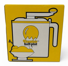 Vintage 1980s Donvier Half Pint Ice Cream Maker Manual Hand Crank No Electricity