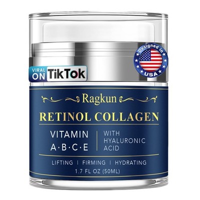 Retinol Cream for Face, Collagen Neck Creams for Tightening and Firming, Anti...
