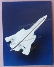 Vintage 1970s? Original Photo Boeing Business Jet BBJ Concept Plane Kodak Paper