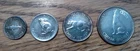 Lot Canadian Silver Coins 1967 -- Wolf $.50, Cougar $0.25 , Mackerel $0.10 - 80%