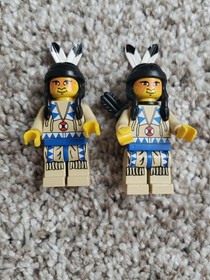 LEGO Western 6763 Rapid River Village Read Description See Photos 