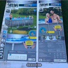 bestway overground swimming pool 18ftx9ft