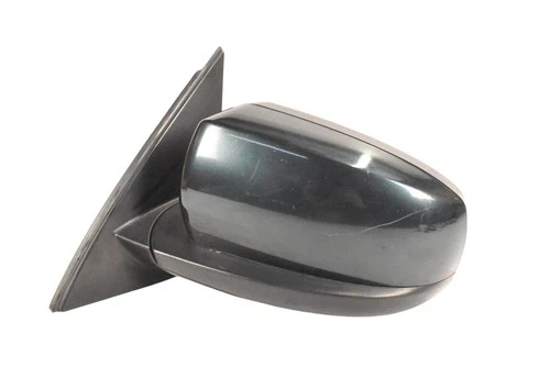 07-13 BMW X5 E70 Front Left Driver Side Rear View Mirror Green 7136887 Oem
