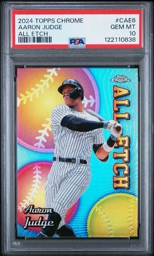 2024 Topps Chrome - All-Etch Aaron Judge #CAE-6 PSA 10